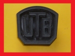 1 Emblem Zeichen UTB Kunststoff - ORIGINAL !