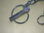 Preview: Federstecker Klappsplint  mit Kette für 11 mm Loch