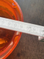 Preview: Glas für Rundumleuchte orange K 8675 TPFSL 87035 TPFSA 87036