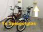 Preview: Spiegelglas Spiegel Simson Mofa SL1 und SL1S DDR Fahrrad Mifa usw  original DDR Bestand