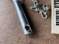 Preview: Bolzen Stecker für Zugmaul mit kette