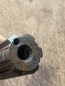 Preview: Stummel Zapfwelle  gesamt 160 mm außendurchmesser 34,5 mm