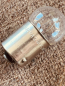 Preview: 30x DDR NARVA Glühlampe 24 Volt 5 Watt 24V 5w Kugelbirne IFA Ba15s