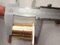 Preview: Buchse Lagerflansch voll für Bremsbandwelle Fiat 540 640 55.46  65.46 ...