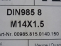Preview: Mutter M14x1,5 selbstsichernd TIH UTB