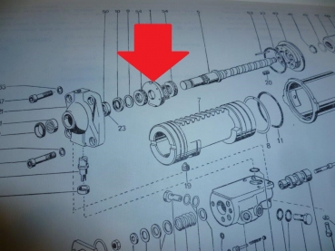Antriebsstück f. Spindel - Lenkung UTB 650 651 + M