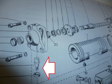 Hebel + Buchse für Lenkung UTB 650 651 + M