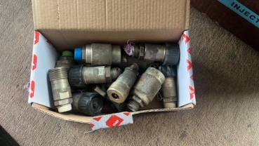 1 Pärchen Hydraulikverschraubung M18x1,5 z.B. DDR Multicar Schiebeschild HT140 MZG40