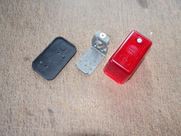 1 Stück Blinker  Blinklicht Rot DDR IFA Simson Krause Duo Rücklicht FER Ruhla