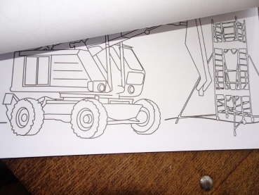 Großes Malbuch DDR Traktor Schlepper RS09 Famulus ZT323 D4K Mähdrescher Bagger