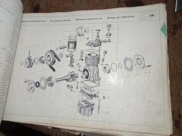 Ersatzteilkatalog Utos 650 und 651 original Altbestand