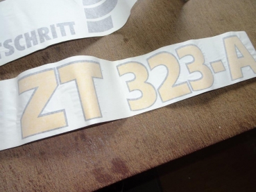 2 Stück Aufkleber Fortschritt ZT 323