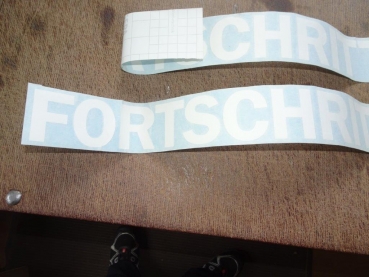 2 Stück Aufkleber Fortschritt ZT 303-D