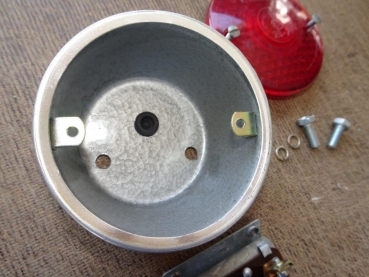 2 Stück Rücklicht original DDR Rund 1 Kammer Framo F8 Ruhla FER Multicar M21