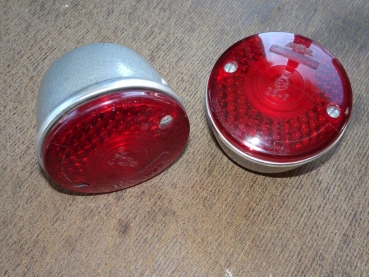 2 Stück Rücklicht original DDR Rund 1 Kammer Framo F8 Ruhla FER Multicar M21
