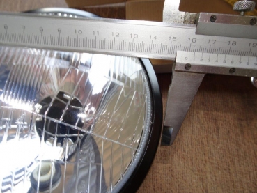 1x Scheinwerfer senkrecht H4