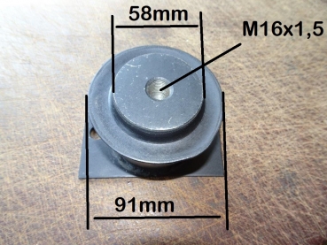 Silentblock Motorlager ZT 300 303 Motorhalter Fortschritt Motoraufhängung IFA