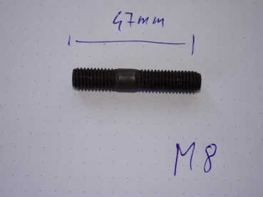 Stehbolzen M8 UTB Fiat TIH  47 mm