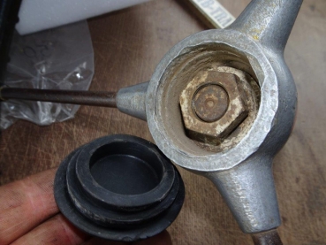 Lenkradkappe Gummikappe Famulus RS09 GT124 ZT Fortschritt Drei Speichen Lenkrad