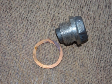 Ölablaßschraube mit Magnet + Dichtung IFA UTB TIH Fiat M22x1,5