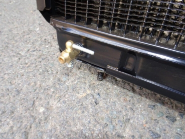 Messingkühler   rechteckig incl. Versand für baumaschinen Walze Radlader Kompressor universell einsetztbar