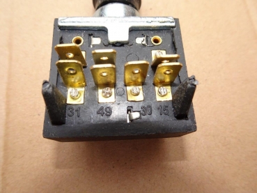 Warnblinkschalter mit Kontrolllampe  12 Volt Traktor UTB Fiat IFA
