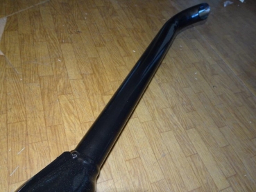 Auspuff lang  für TIH+UTB + Fiat Emaille 113 cm