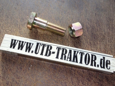 Schraube + Mutter Radbolzen hinten UTB 650 651 M20x1,5