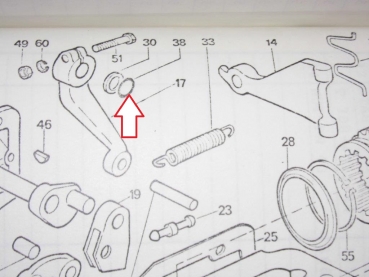 O ring im Allradgetriebe UTB 550 640 Fiat DTC Modelle