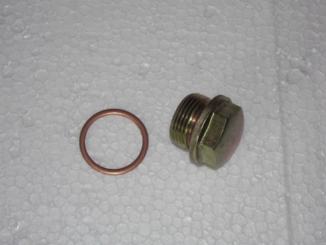 Ölablaßschraube + Dichtung IFA UTB TIH Fiat M22x1,5
