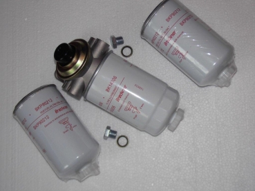 Dieselfilter mit Pumpe Universal für alle Anwendungen + 2x Filter