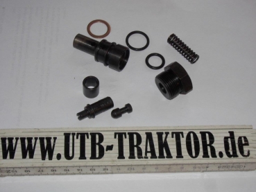 Entladeventil am Hydraulik Steuerblock Traktor UTB Fiat
