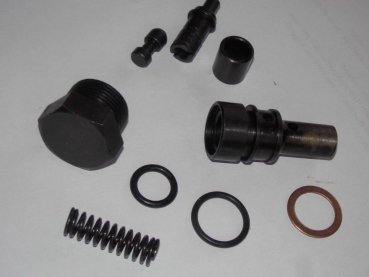 Entladeventil am Hydraulik Steuerblock Traktor UTB Fiat