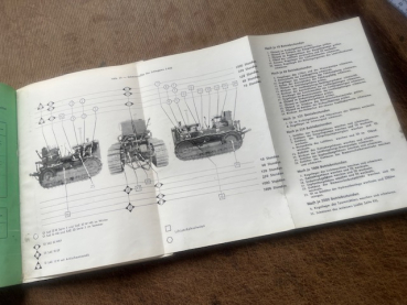 Technisches Handbuch Raupe UTB 650 651  original
