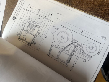 Technisches Handbuch Traktor UTB 553 / 643 original