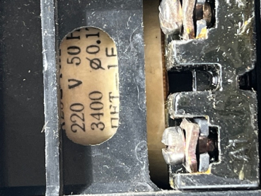 DDR / VEB Luftschütz/ Schaltschütz K25E