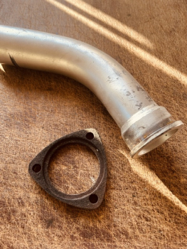 Reparaturstück für Auspuff bzw. Krümmer UTB TIH Fiat incl. Flansch