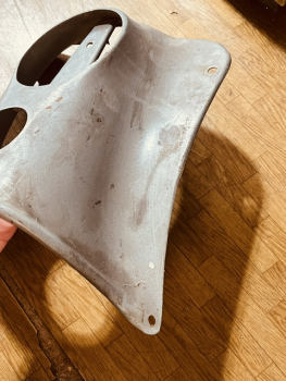 Lampenmaske Simson KR50 Grau
