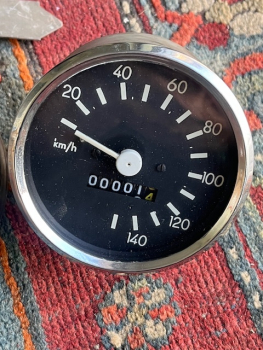 Tacho mit Chromring IFA W50 Wartburg 353 original DDR Bestand