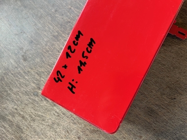 Werkzeugkasten Werkzeugkiste Traktor UTB + Fiat 450 bis 640 Rot