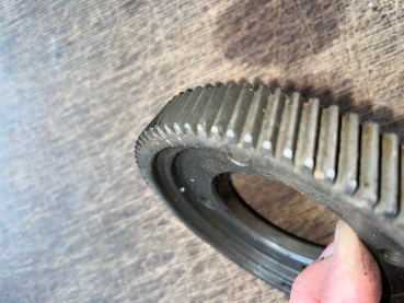 Zahnrad im Motor Antrieb Schwungmassenausgleich UTB 550 640 Fiat 82  Zähne