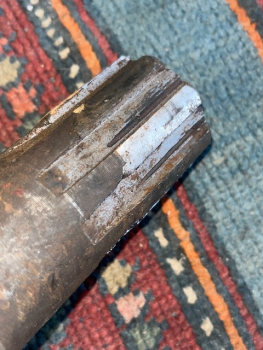 Hohlwelle RS09 GT124 zu DDR Zeiten regeneriert 2. wahl