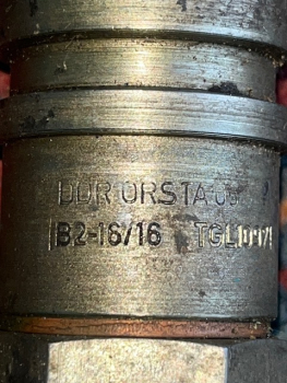 Stecker für Hydraulikanschluß für Anhänger M27x2 orsta