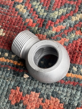 Ringöse mit Schraubanschluß für Hydraulikschlauch M26x1,5 für Hydraulik