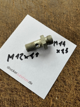 Einschrauber Hohlschraube doppelt RS09 Gt125 Multicar