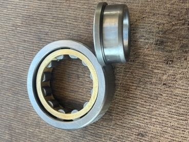Rollenlager innen mit Bund NJ 307 E UTB TIH Fiat Endvorgelege