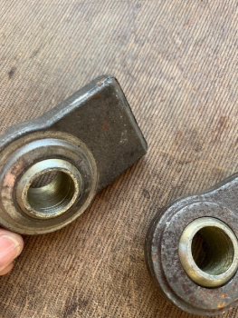 2 Stück Anschweißöse für Unterlenker Loch 23,5 mm