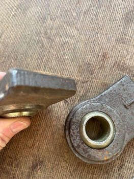 2 Stück Anschweißöse für Unterlenker Loch 23,5 mm