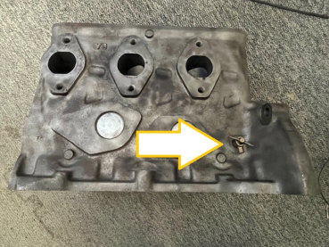 Ablasshahn Ablaßventil am Motor für Wartburg 311 312 313 353 Barkas B1000 original DDR