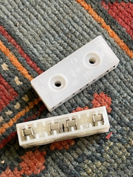 Leitungsverbinder Simson 8800.1 mit 3 Doppelbrücken + 2 Einzelbrücken original DDR Bestand